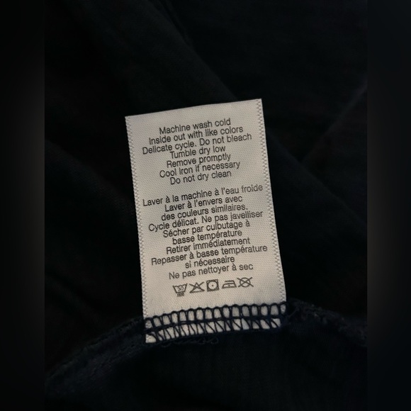 Veronica Beard Blue Akeela Ruffle Sleeve Top Blouse Size Medium - Picture 9 of 11